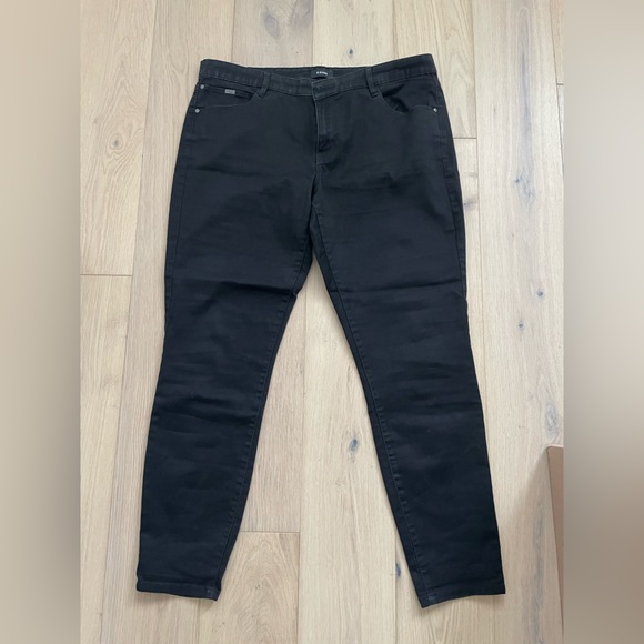 R Jeans super stretchy black skinny jean size 34 - Picture 5 of 5